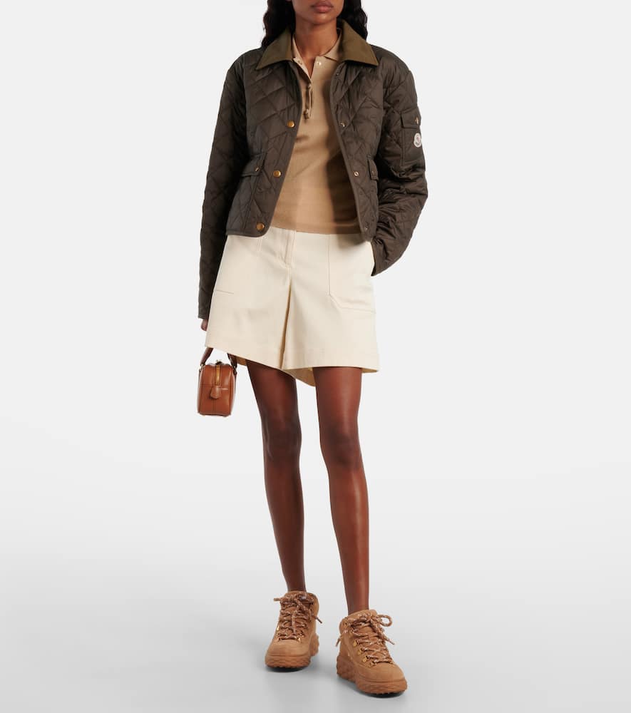 Jimmy Choo Diamond Maxi Suede Hiking Boots In Brown