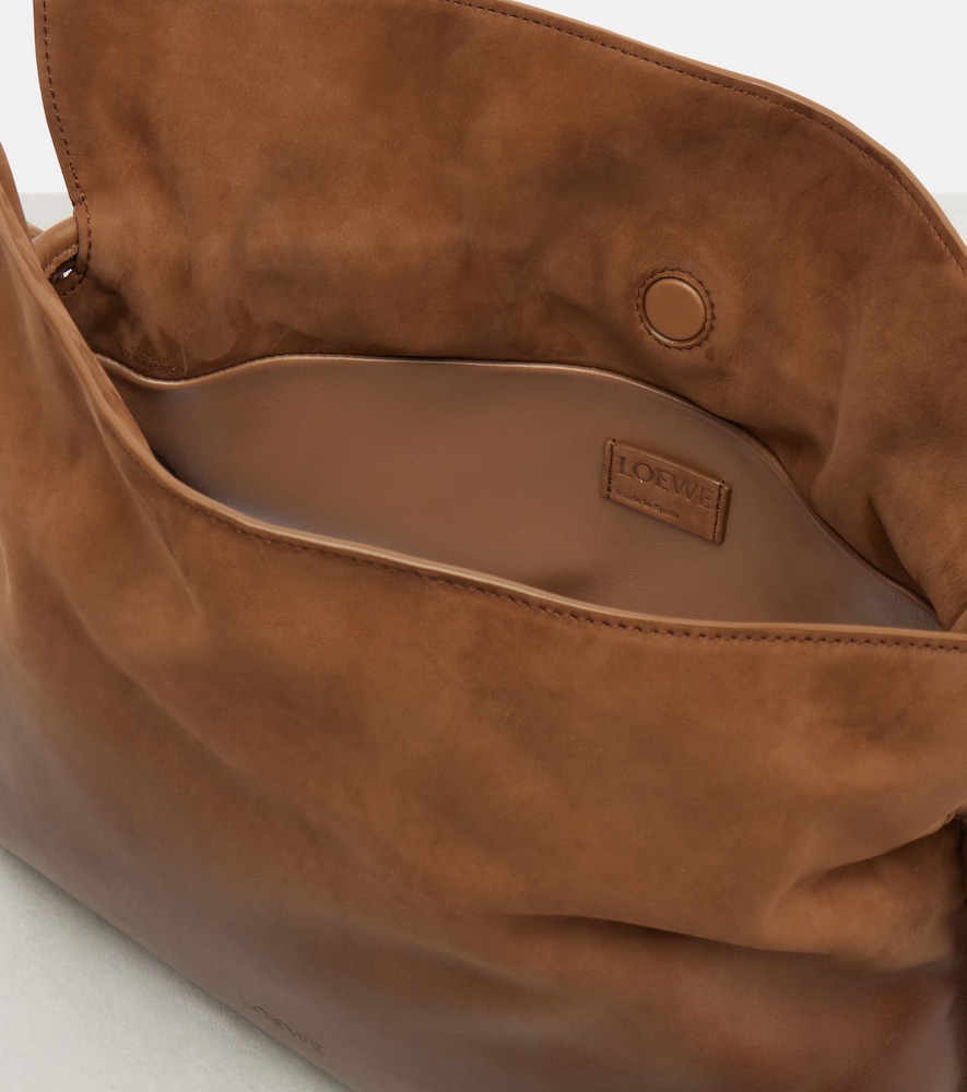  Loewe Loewe Flamenco Medium Suede Clutch 