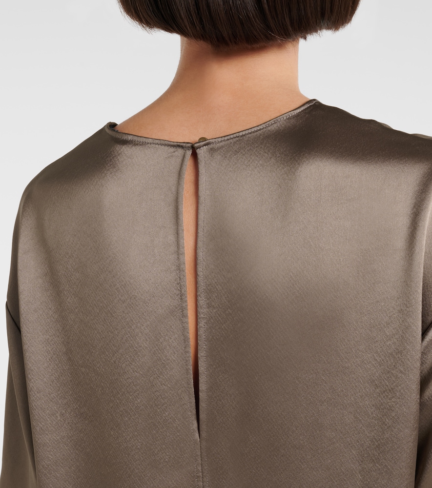 Leset Boxy T-shirt In Gray