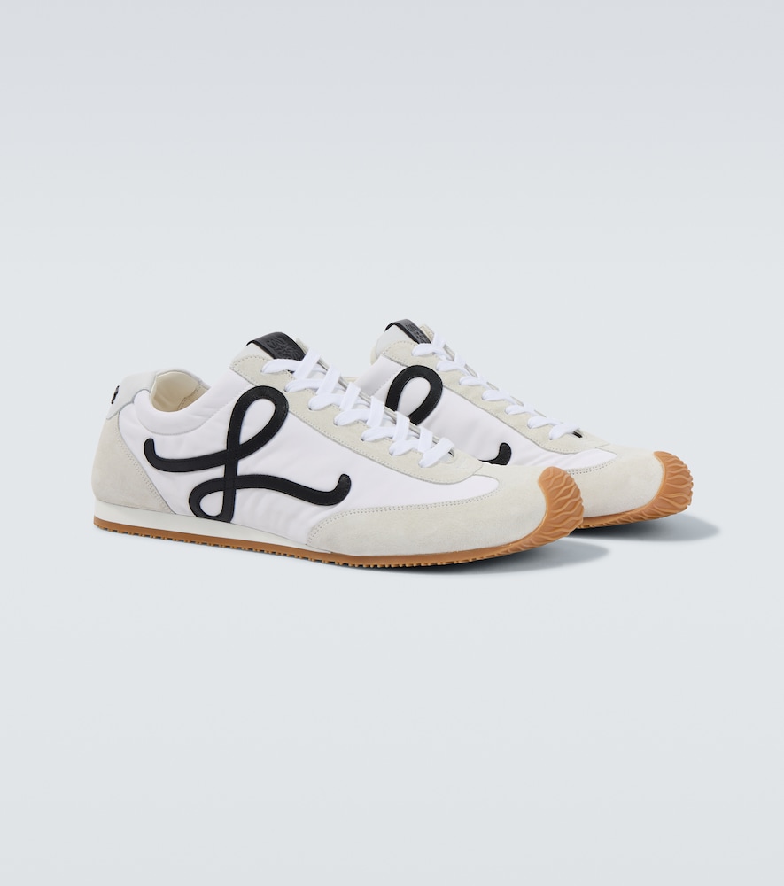  Loewe Loewe Ballet Runner 2.0 Suede-trimmed Sneakers 