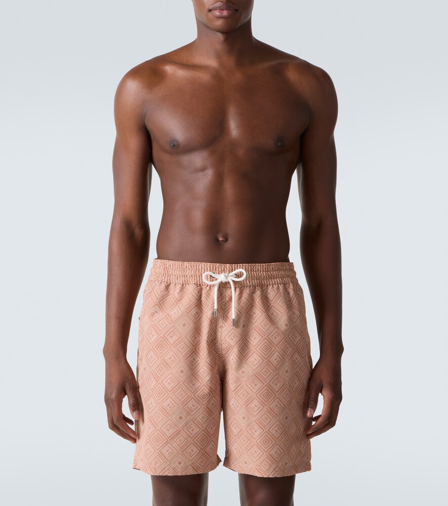  Frescobol Carioca Frescobol Carioca Bedruckte Badeshorts Santos 