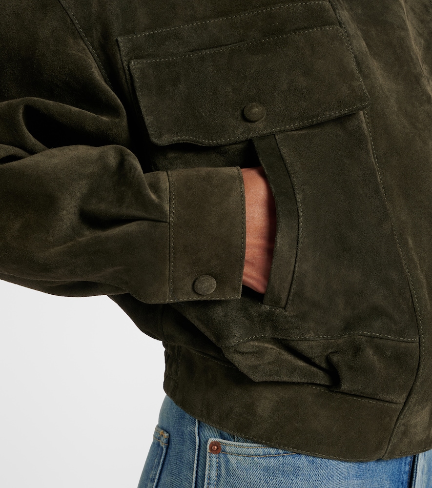  Saint Laurent Saint Laurent Suede Jacket 