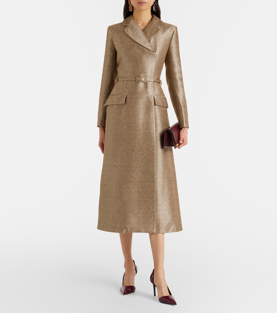  Emilia Wickstead Emilia Wickstead Midikleid Kalonice Mit Pailletten 