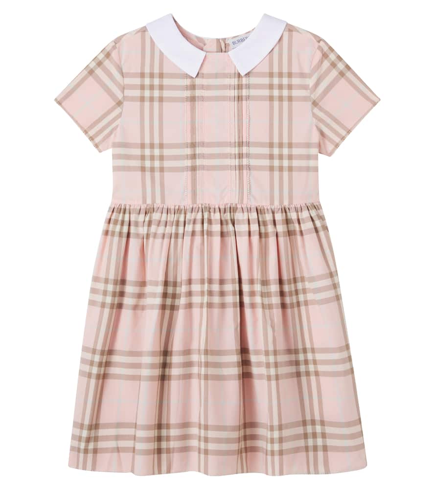 Kleid Burberry Check aus Baumwolle