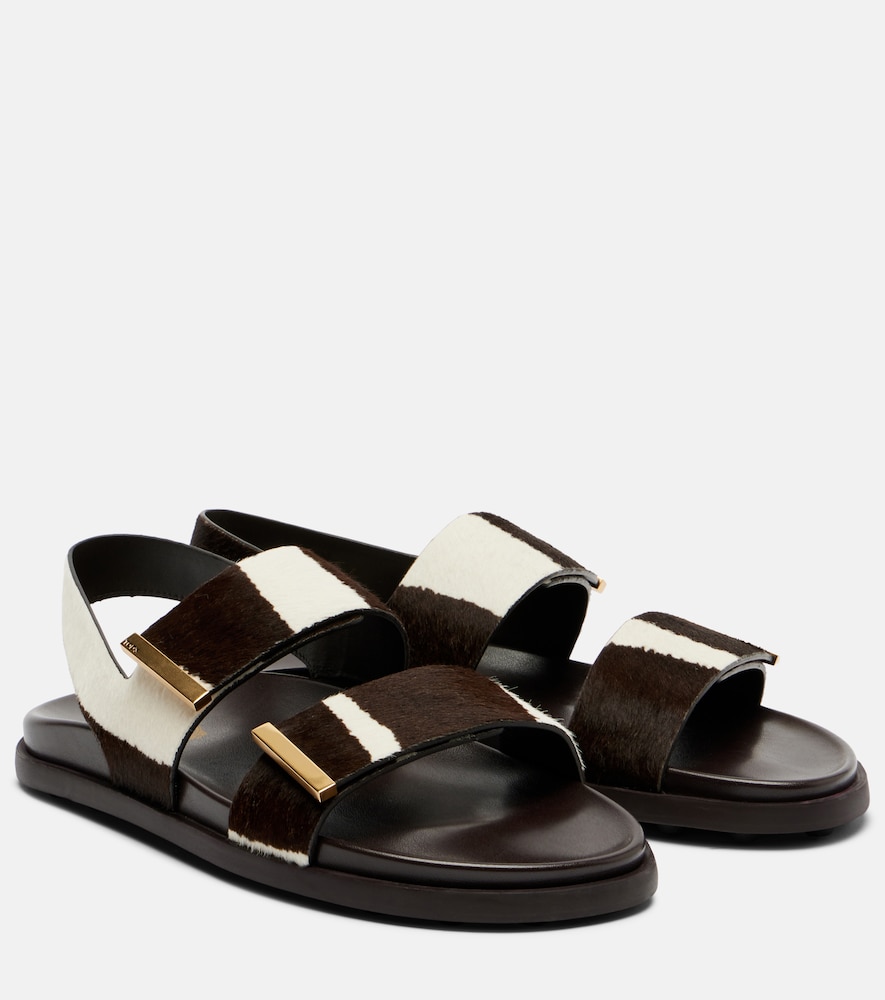 Tod's Printed calf hair sandals | Thumbnail 7