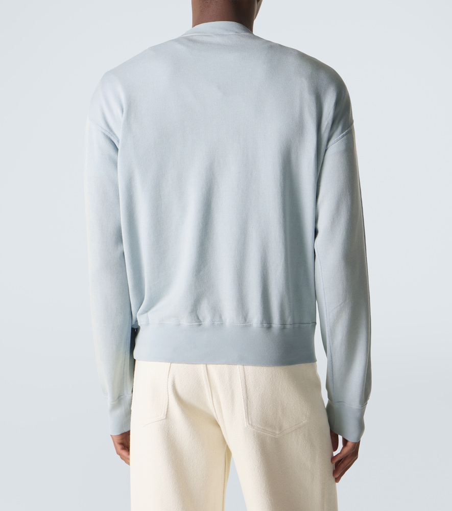  Auralee Auralee Cotton, Wool And Silk Sweatshirt 