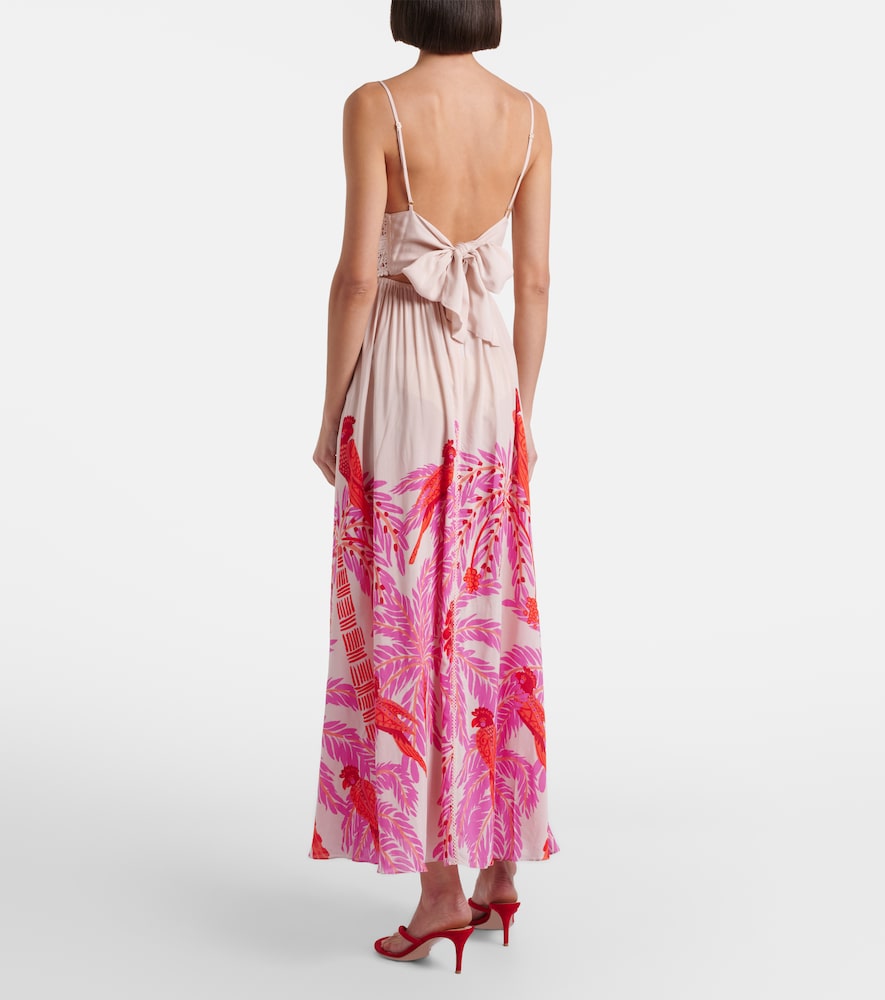  Poupette St Barth Poupette St Barth Bedrucktes Maxikleid Havana 