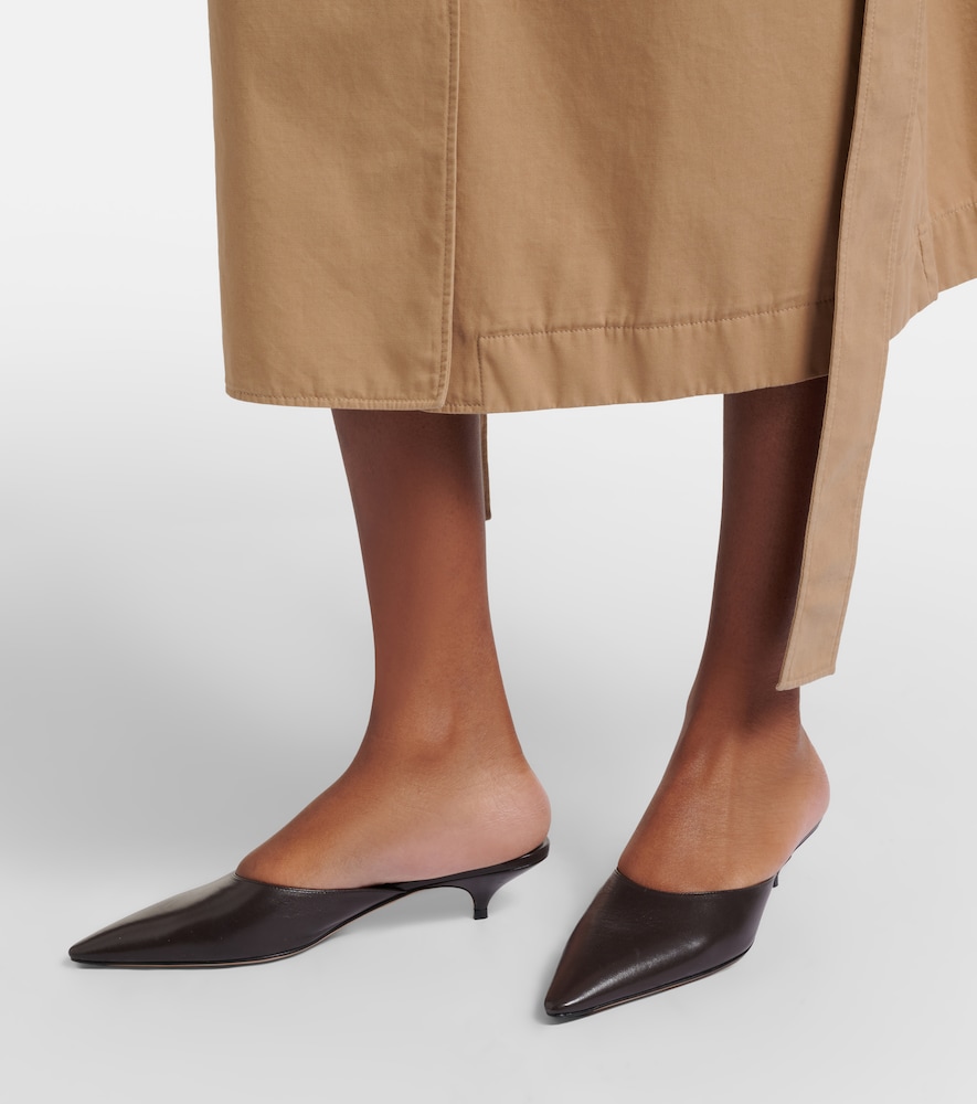  The Row The Row Mules Liisa Aus Leder 