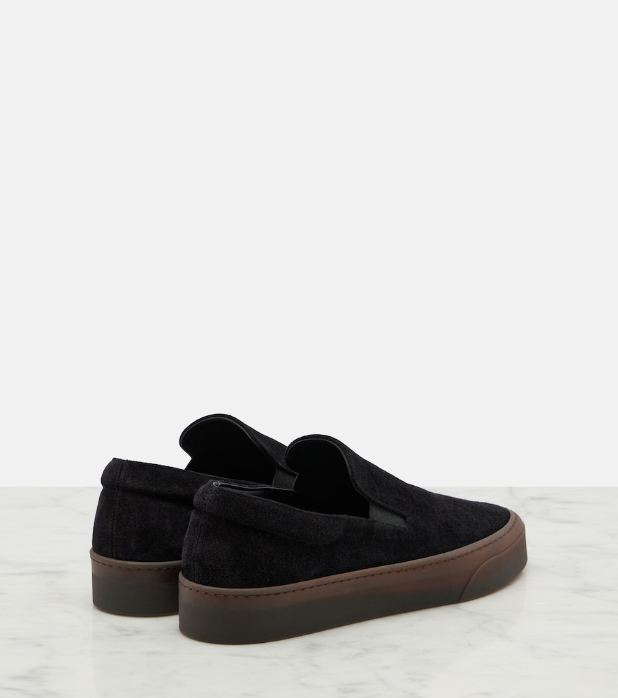  The Row The Row Slip-ons Mh Aus Veloursleder 