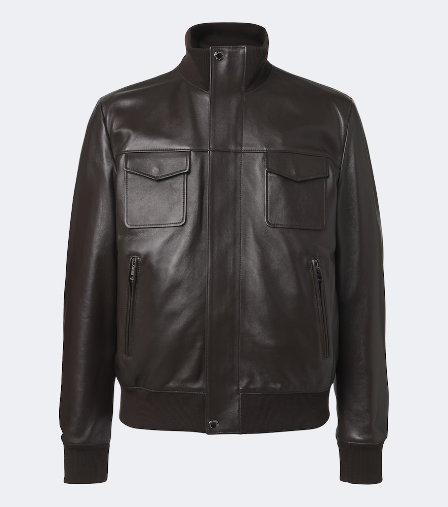 Blouson aus Leder