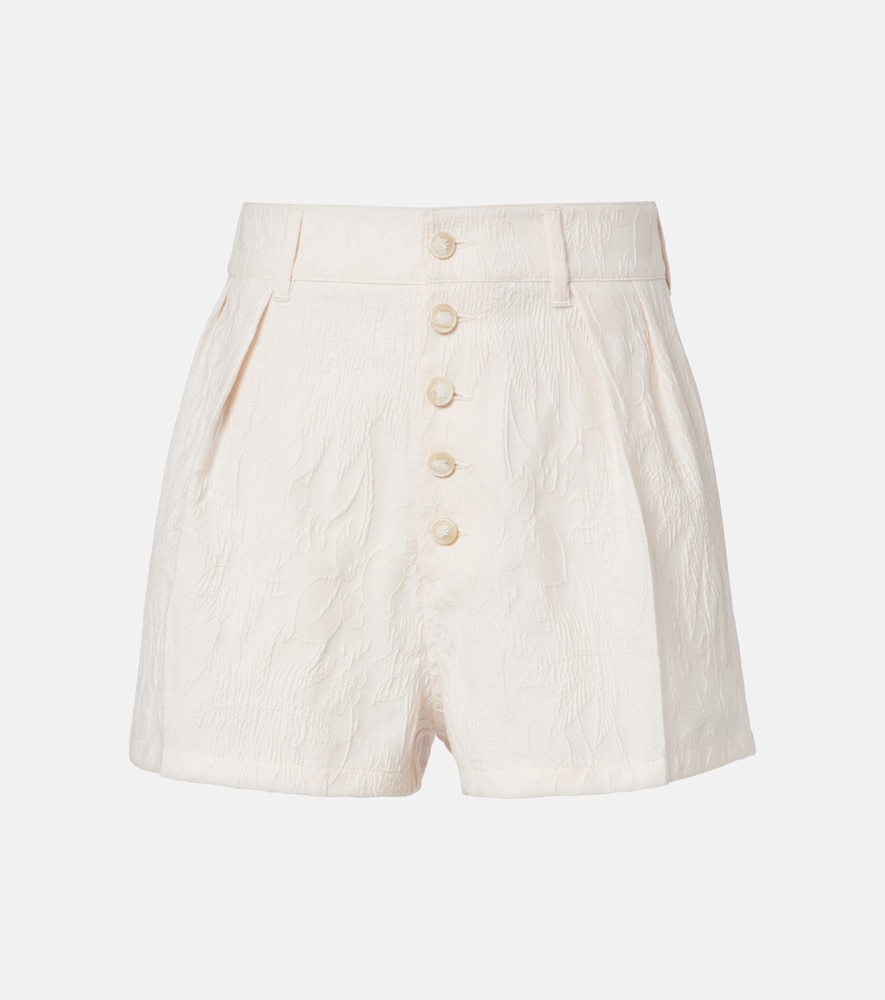 Etro Cotton-blend jacquard shorts