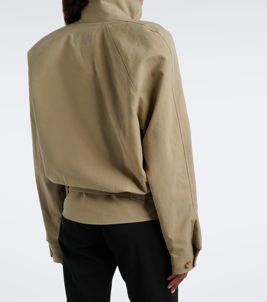 Belted Cotton Jacket