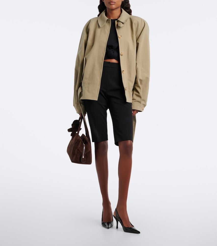 Belted Cotton Jacket