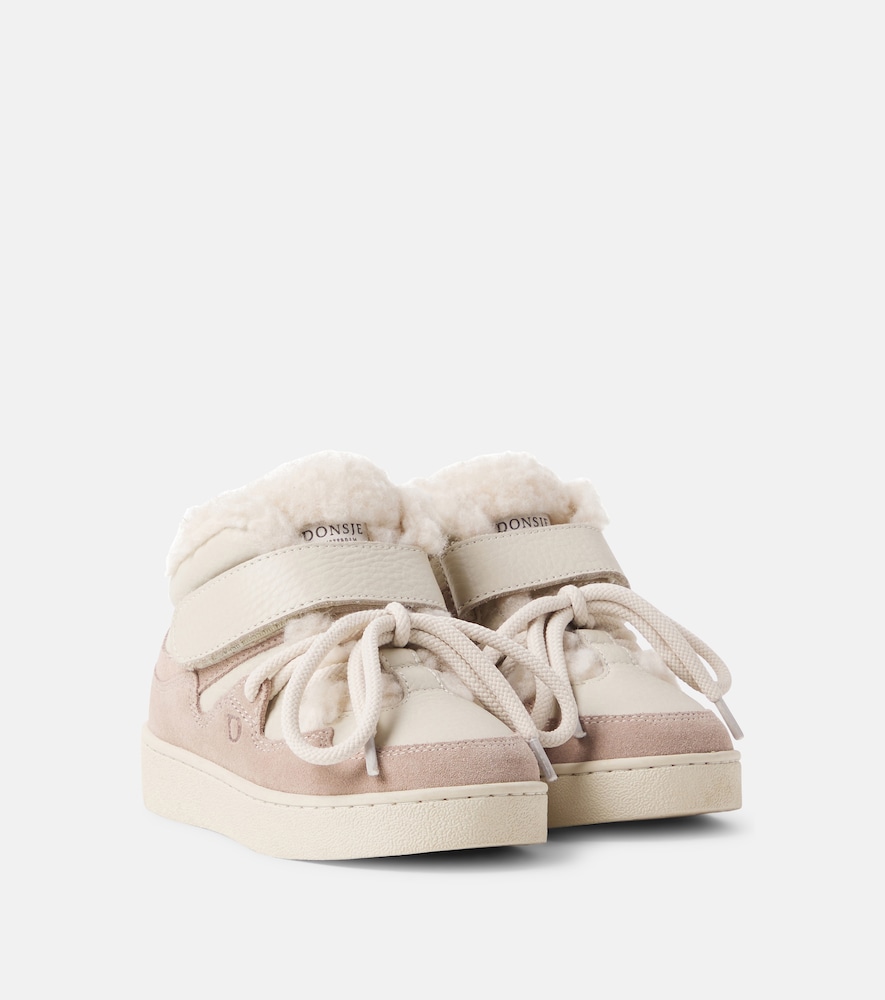 Sneakers Sicco aus Leder mit Veloursleder