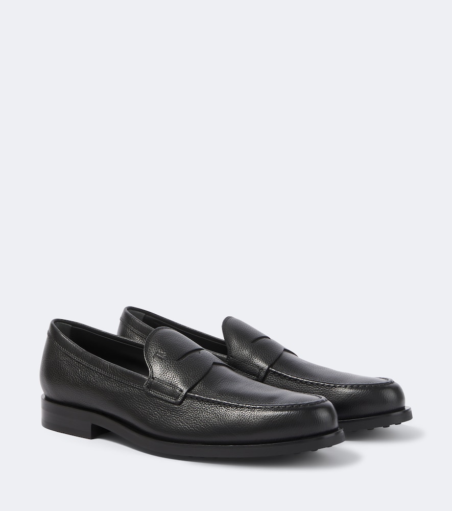 Loafers aus Leder