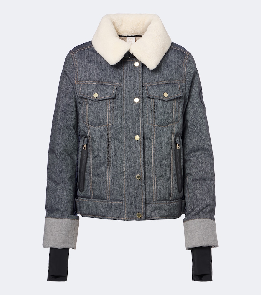 Dena Denim Down Ski Jacket