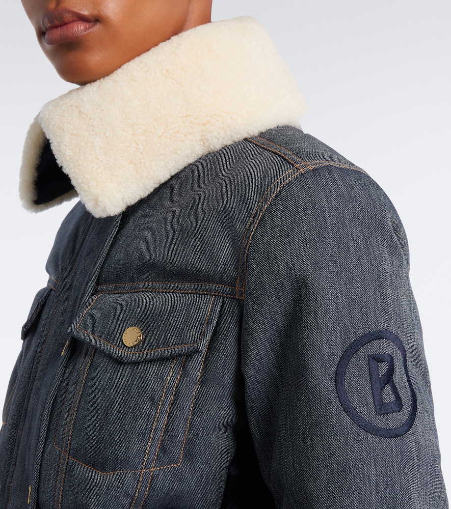 Dena Denim Down Ski Jacket