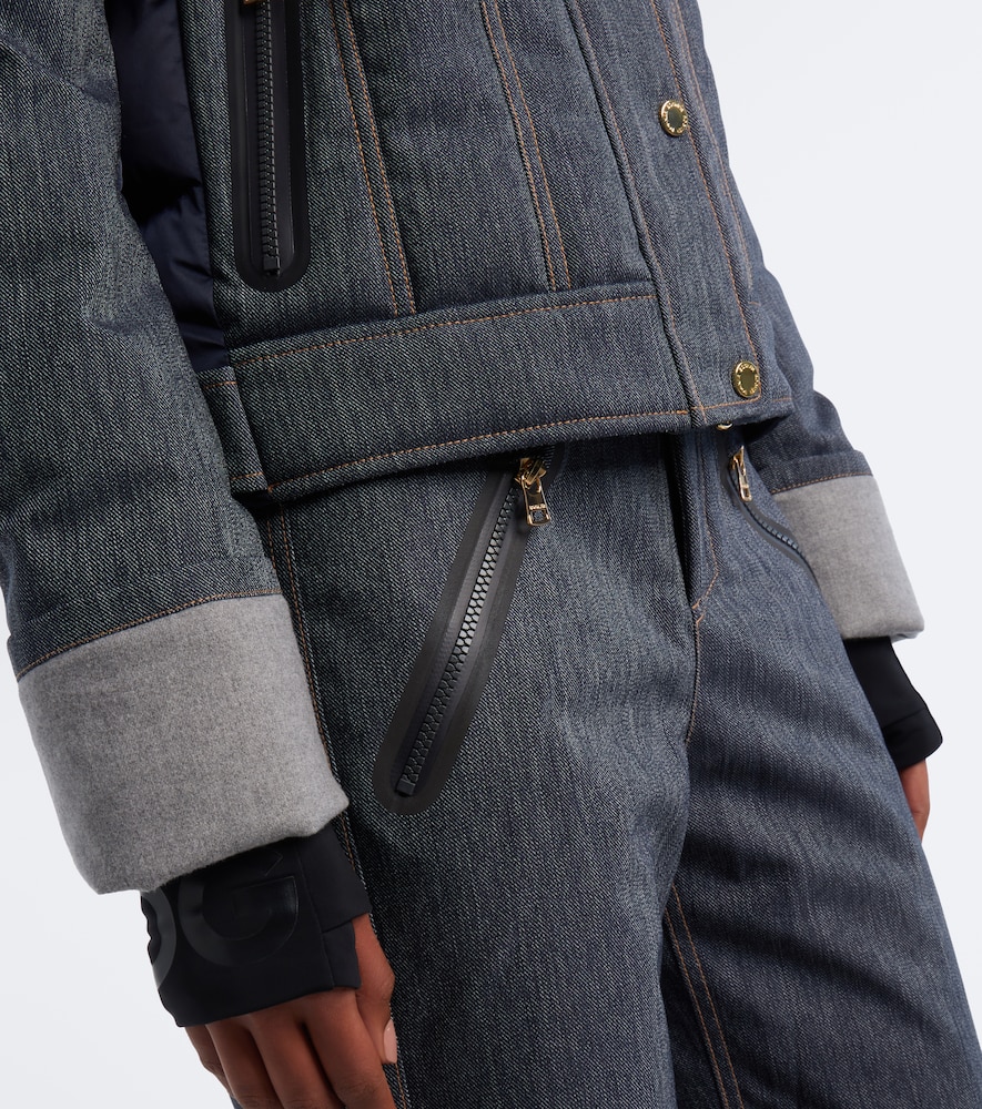 Dena Denim Down Ski Jacket