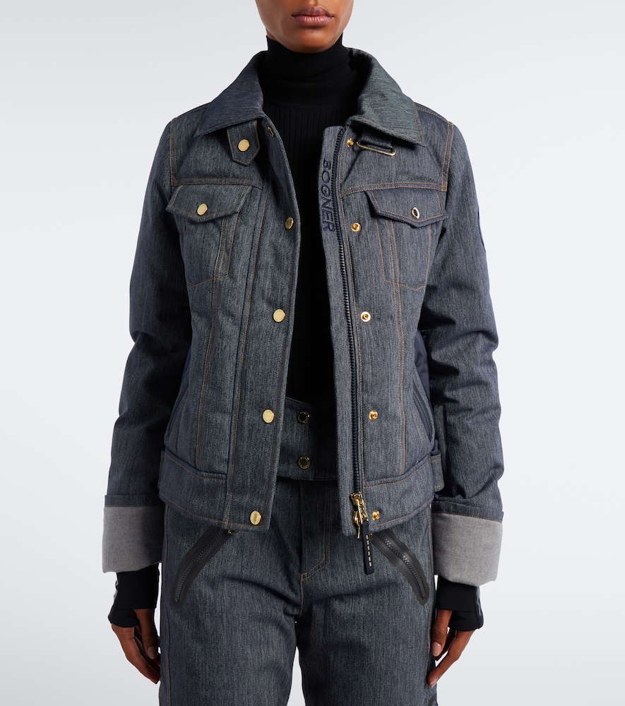 Dena Denim Down Ski Jacket