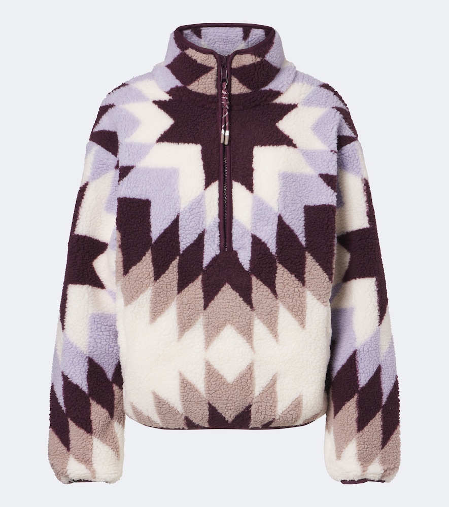 The Upside Harlow Teddy Sweatshirt In Multicoloured