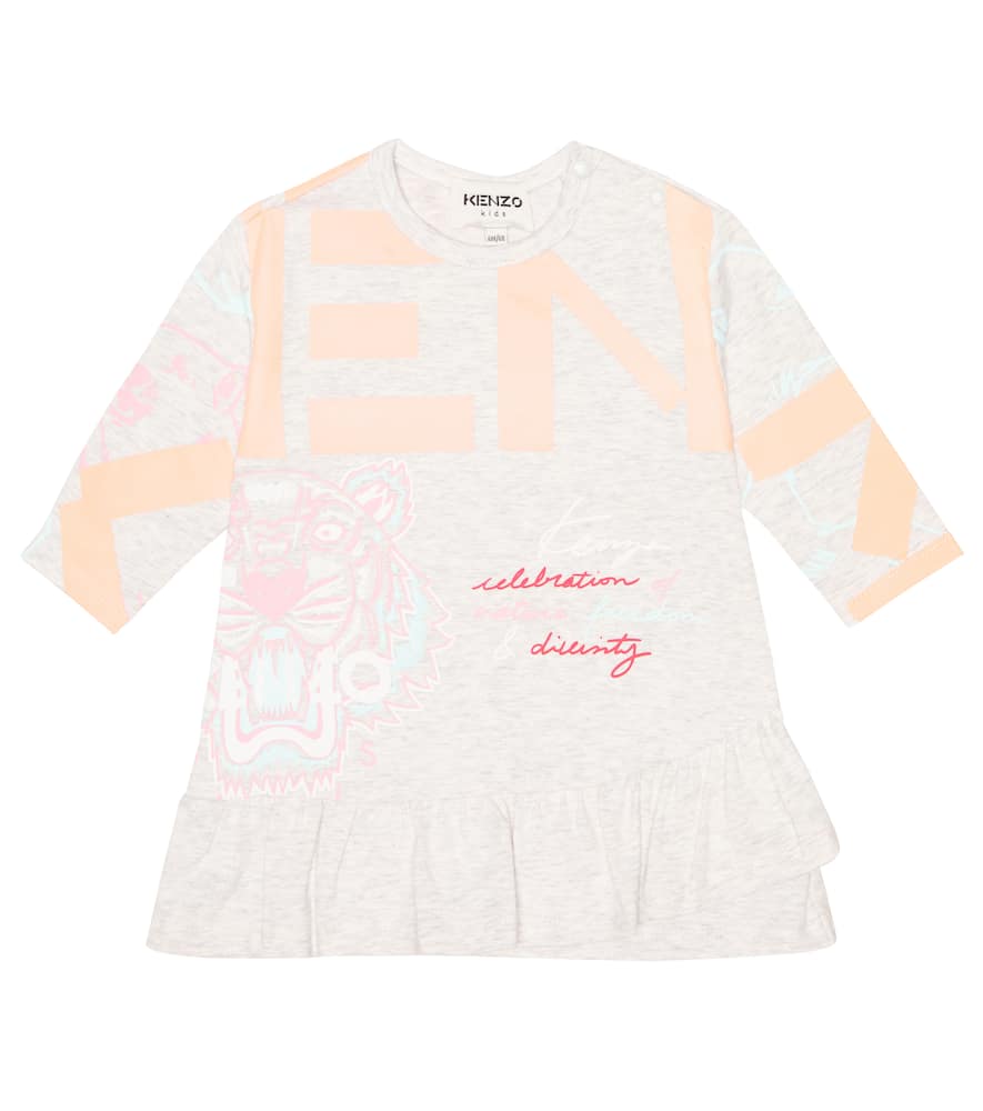 Kenzo Kids Baby ruffle-trimmed printed dress