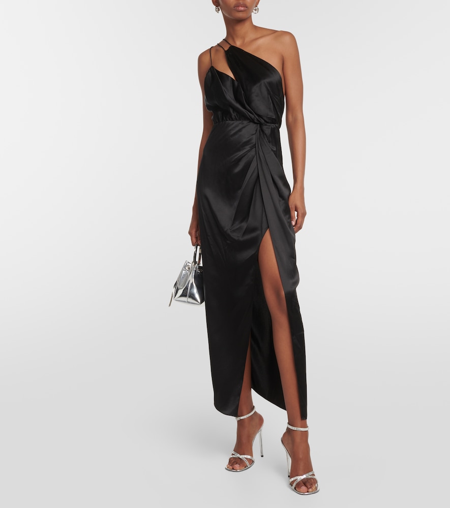  The Sei The Sei One-shoulder-midikleid Aus Seide 