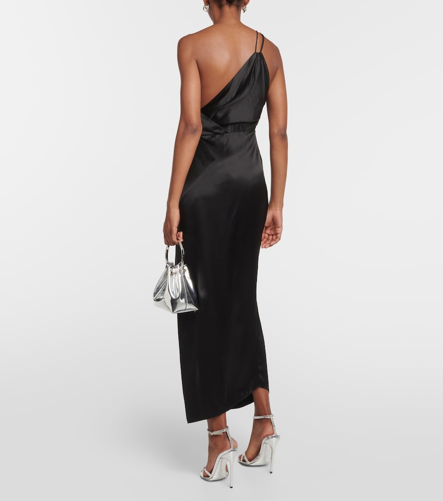  The Sei The Sei One-shoulder-midikleid Aus Seide 