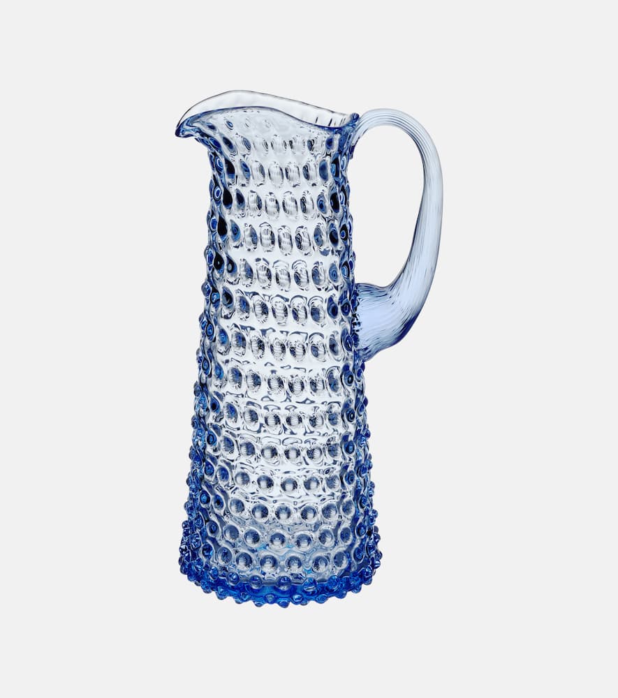 Klimchi Hobnail Crystal Tall Jug In Lbl