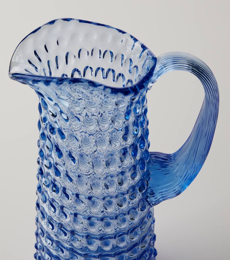 Klimchi Hobnail Crystal Tall Jug In Lbl