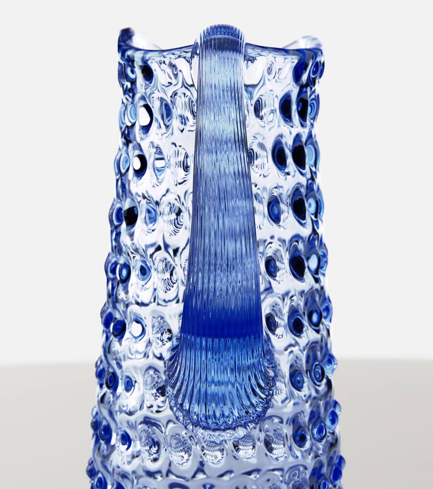 Klimchi Hobnail Crystal Tall Jug In Lbl