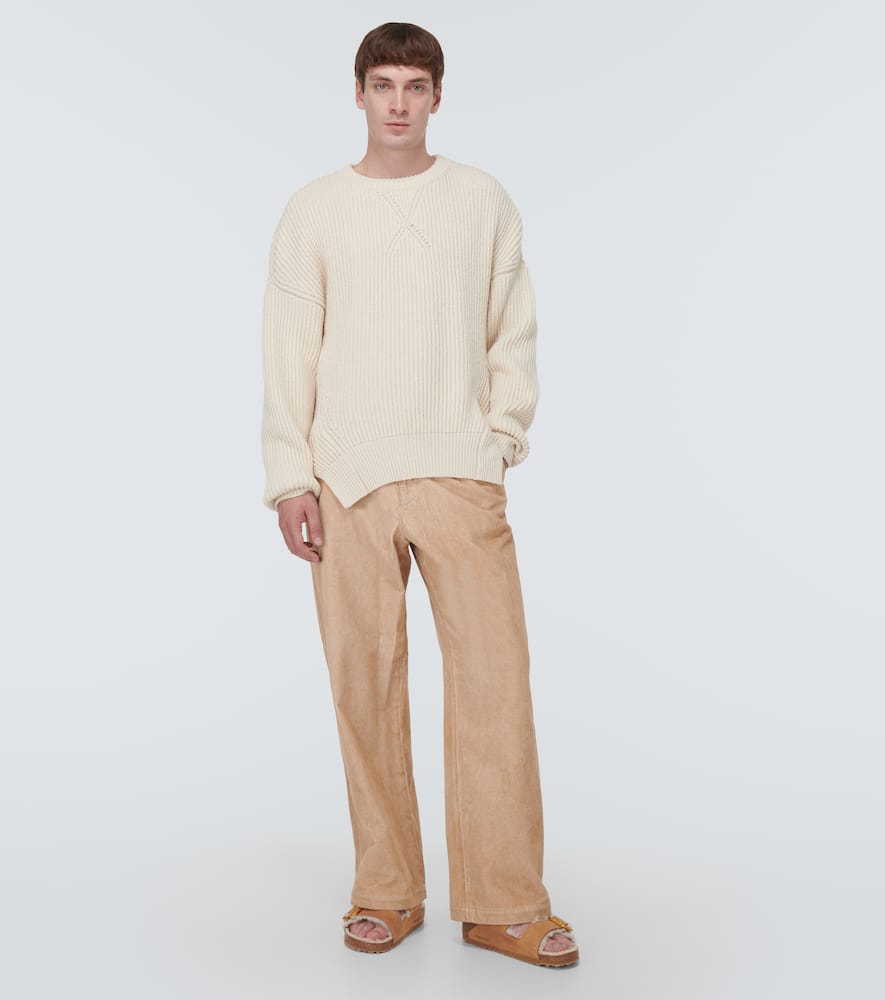 Birkenstock Arizona leather and shearling sandals