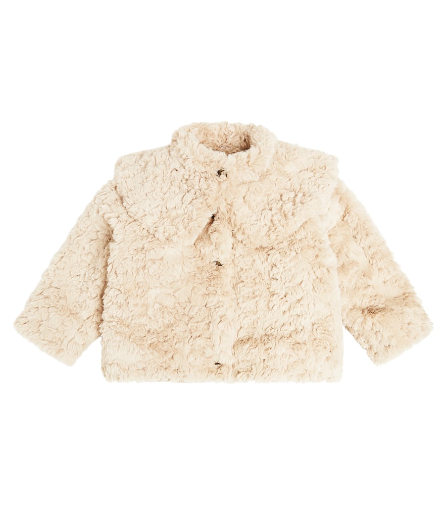 Donsje Marie faux fur coat