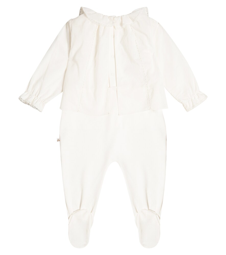  Bonpoint Bonpoint Baby Strampler Brise Aus Baumwolle 