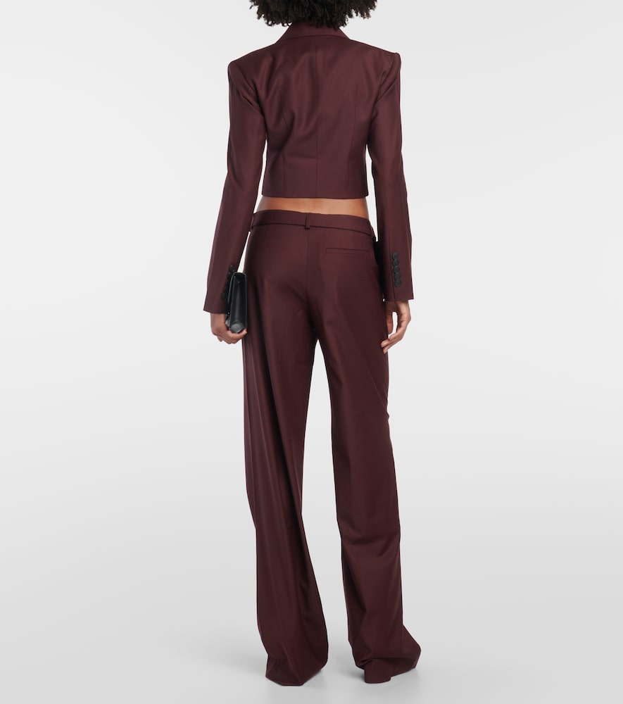  Aya Muse Aya Muse Sylvia Mid-rise Straight Wool Pants 