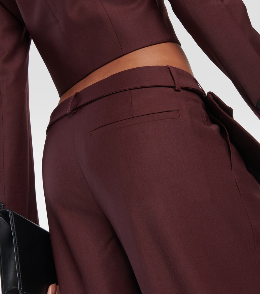 Aya Muse Aya Muse Sylvia Mid-rise Straight Wool Pants 