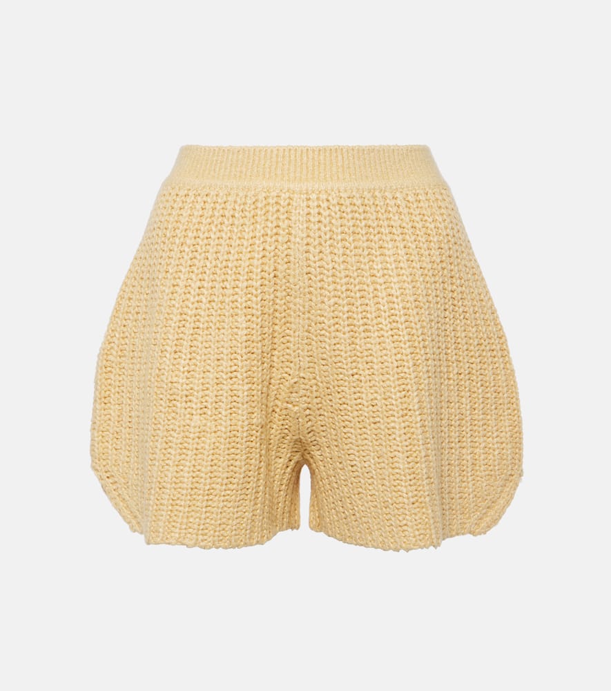 Silk-blend shorts