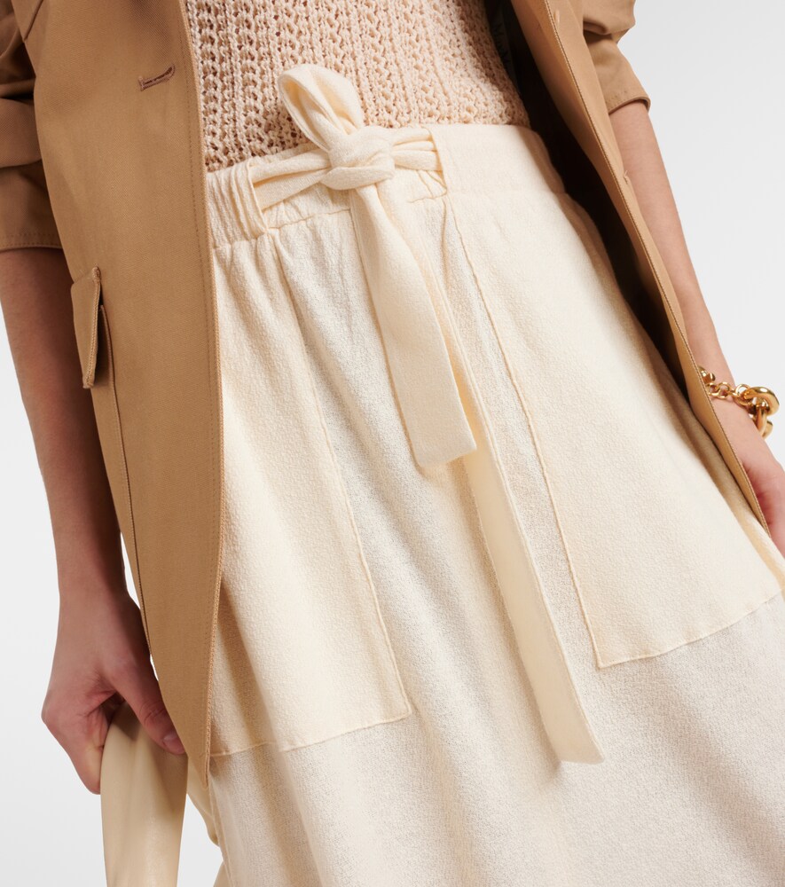  Max Mara Max Mara Leisure Maxirock Mia Aus Einem Leinengemisch 