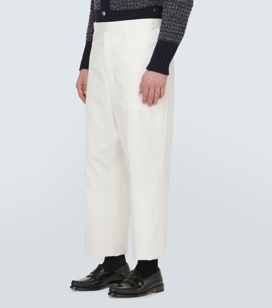 Thom Browne Thom Browne High-rise-chinohose Aus Twill 