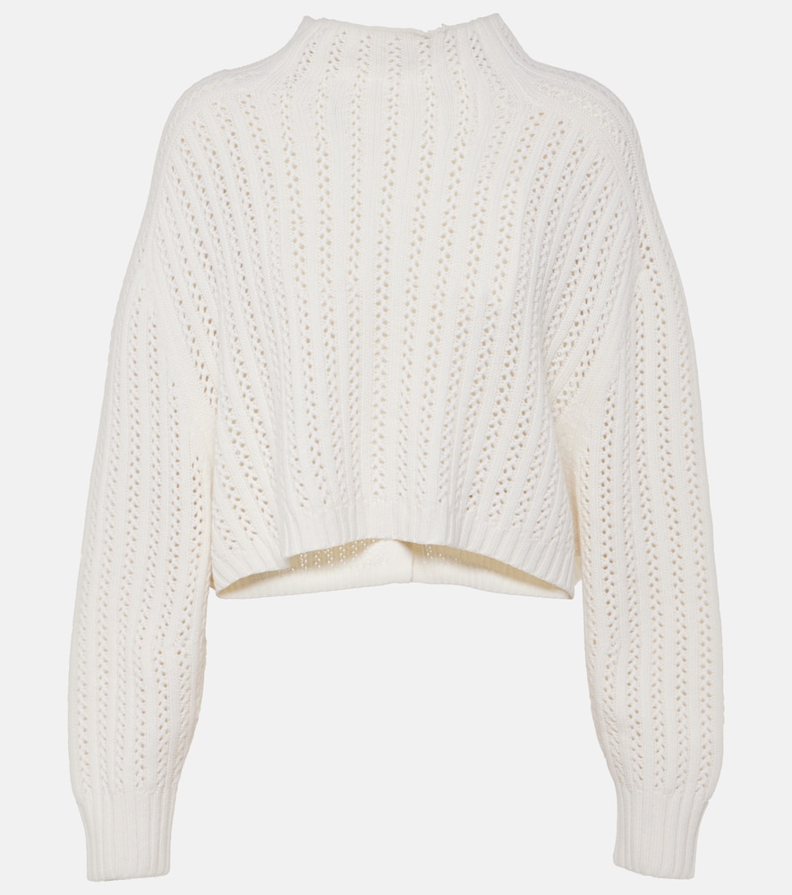 Max Mara Women's Beige Hodeida Wool And Cashmere Sweater UK Size 18 - Mytheresa