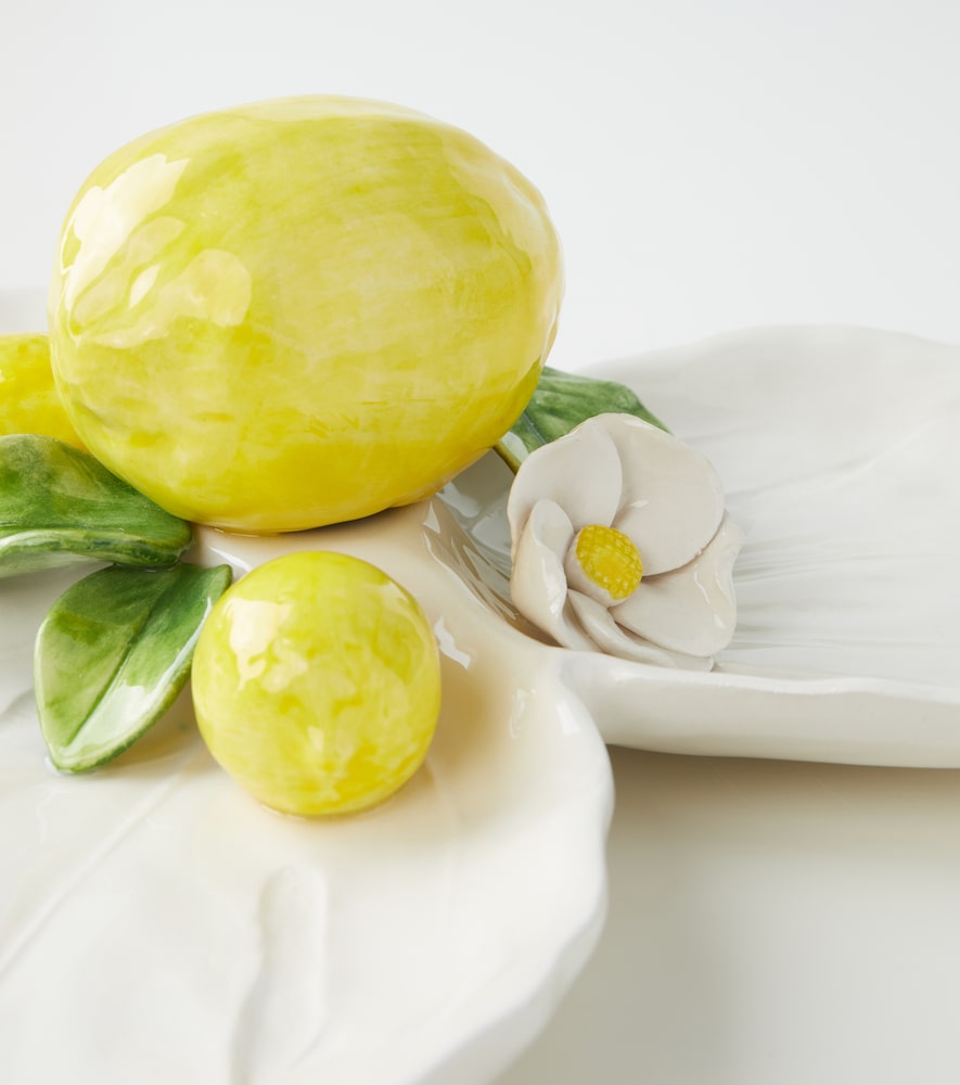  Les-ottomans Les-ottomans Lemon Ceramic Tray 