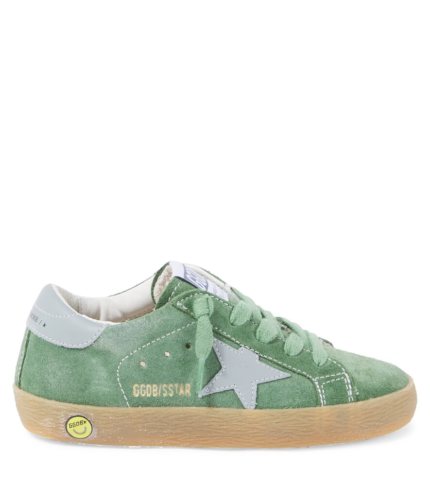  Golden Goose Kids Golden Goose Kids Sneakers Super star Aus Veloursleder 