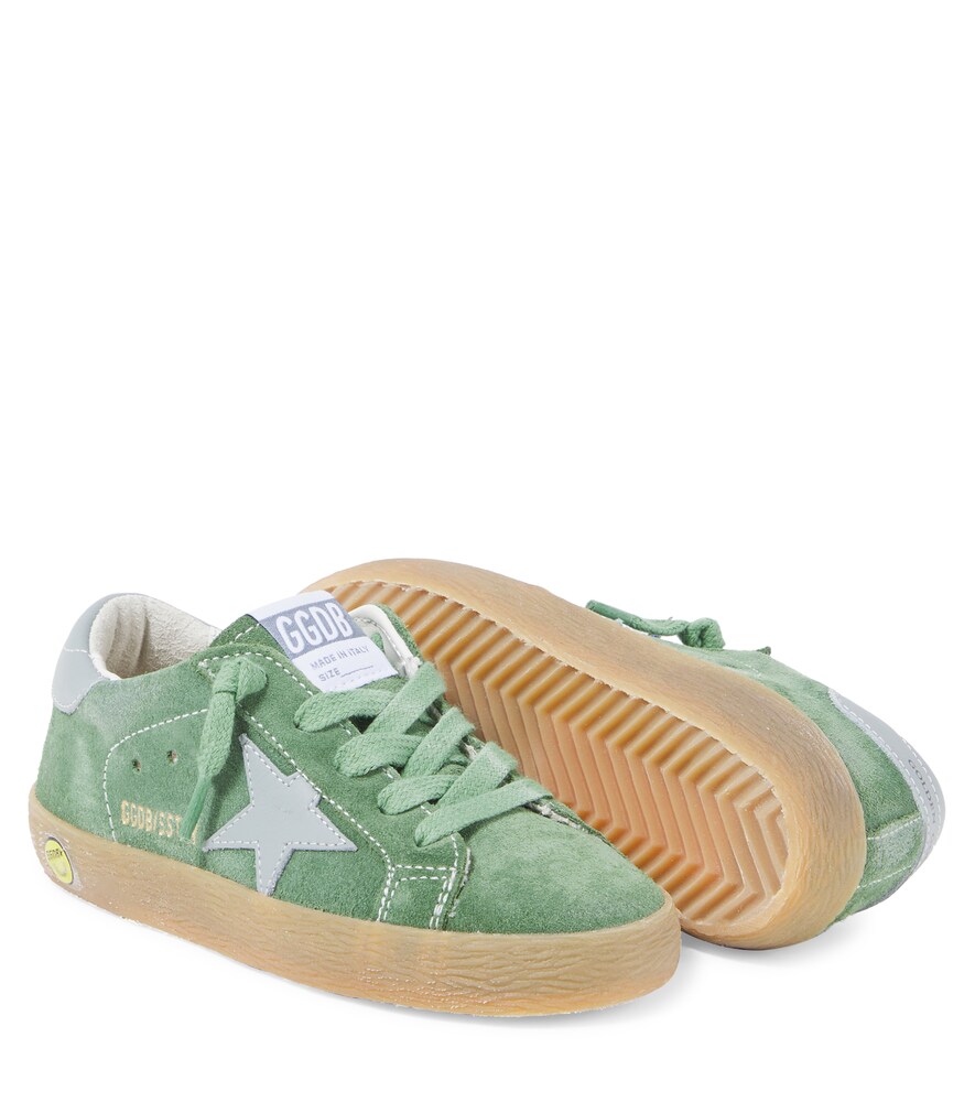 Golden Goose Kids Golden Goose Kids Sneakers Super star Aus Veloursleder 