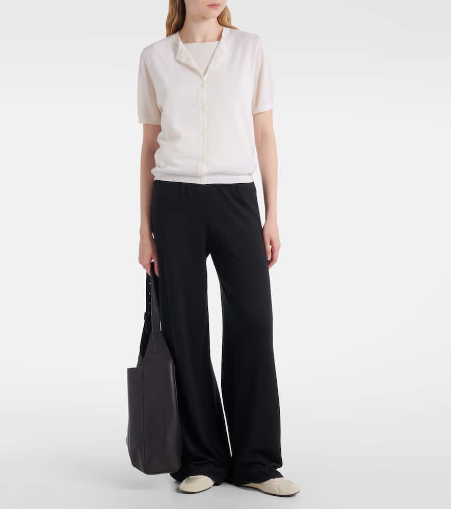 Lisa Yang Cardigan Charlotte Aus Kaschmir In White