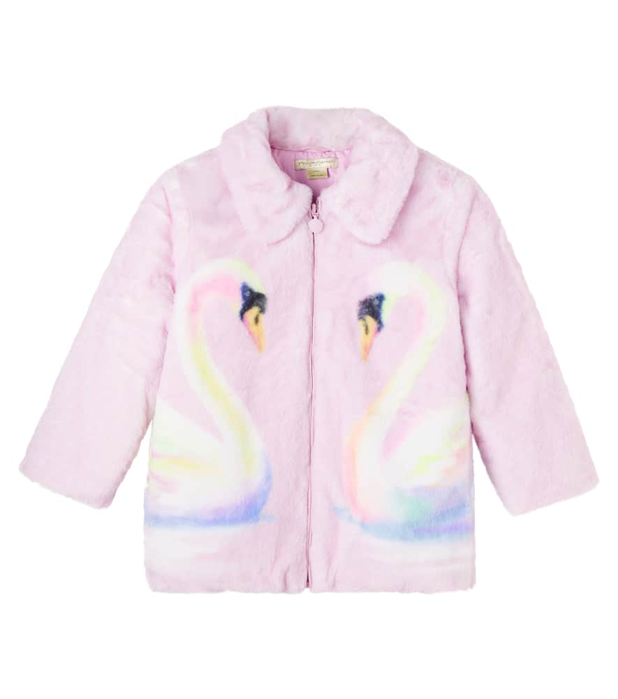 Stella Mccartney Printed Jacket In Pink