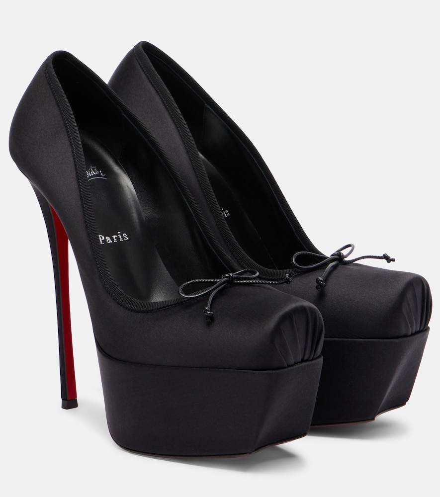 Christian Louboutin Cassia 160 satin pumps