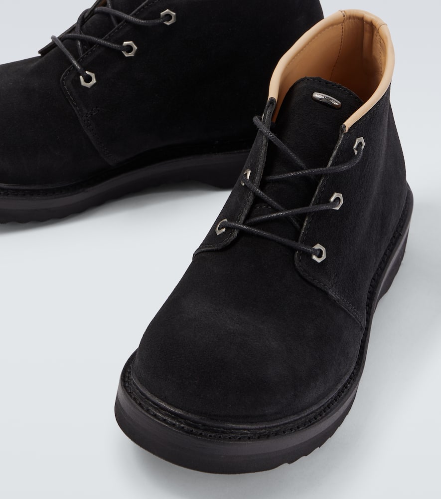 Our Legacy Chukka Boot Boots In Black Suede In Black