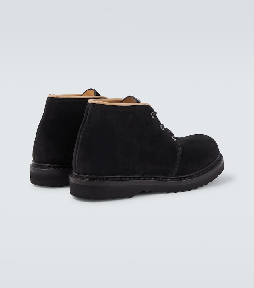 Our Legacy Chukka Boot Boots In Black Suede In Black