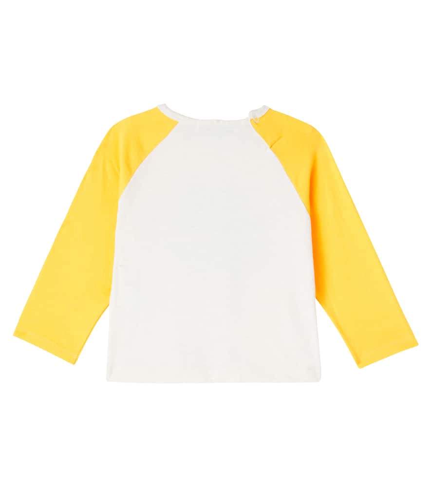 Bobo Choses Baby Printed Cotton Jersey T-shirt In Gray
