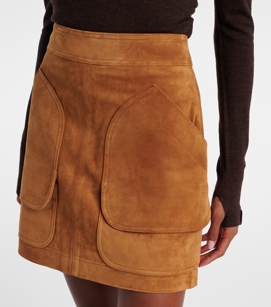  Veronica Beard Veronica Beard Norwood Suede Miniskirt 