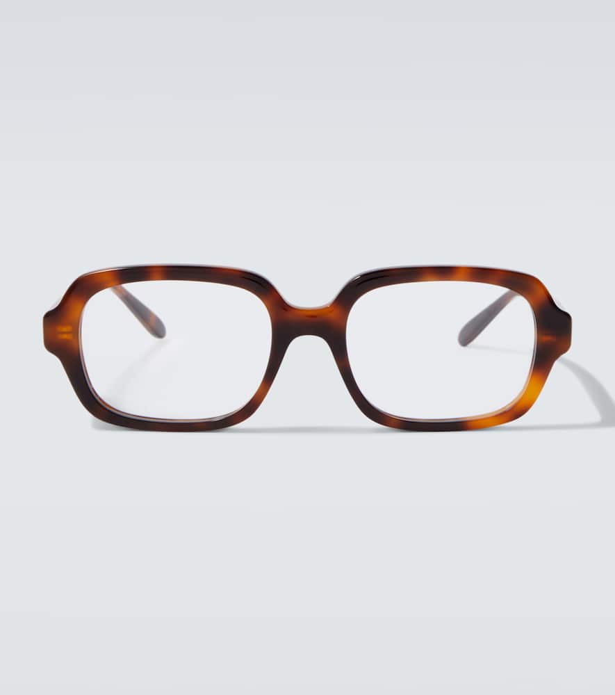 Loewe Slim Square Glasses In Brown